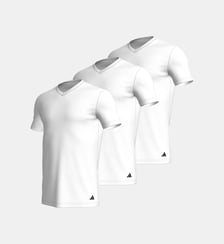 Tee-shirt col V, lot de 3, ACTIVE CORE COTTON Adidas Originals