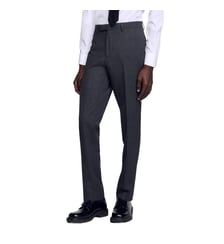 Pantalon de costume slim laine chinée Sandro