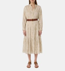 Robe longue à broderies - RISHANA Gerard Darel