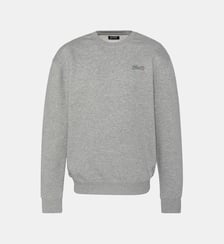Sweatshirt noir à col rond Schott