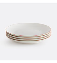 Lot de 4 assiettes à dessert porcelaine La Redoute Interieurs