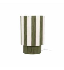 Lampe de Table Vienna Stripes - Vert - 22x22x35cm Leitmotiv