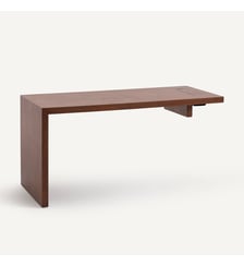 Plateau de bureau en plaqué noyer, largeur 150 cm AM.PM