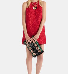 Robe Racer Mini Peony Red La DoubleJ