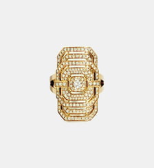 Bague My Way diamants et or jaune Statement