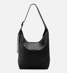 Sac porté croisé Etienne unisexe en cuir de taurillon AMI Paris