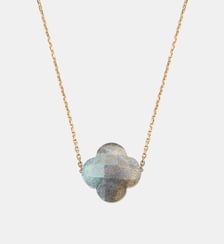 Collier, labradorite, or jaune Morganne Bello