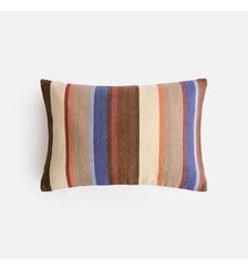 Housse de coussin rectangulaire, rayée, en coton La Redoute Interieurs