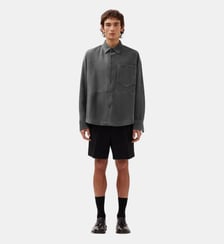 Chemise à la mode 1/1 Oversized Col Kent Studio Seidensticker