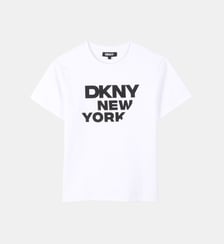 T-shirt en coton à manches courtes DKNY