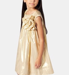 Robe de cérémonie avec fleur Karl Lagerfeld Kids
