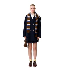 Manteau laine col tailleur Claudie Pierlot