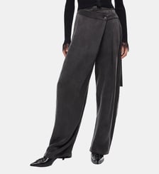 Pantalon carotte portefeuille Pinko