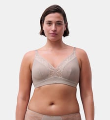 Soutien-gorge sans armature maintien en dentelle Chantelle