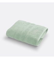 Drap de bain maxi personnalisé coton bio La Redoute Interieurs