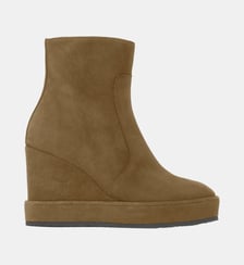 Bottines compensées en cuir BRISBANE Castaner