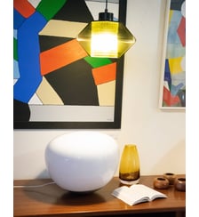 Lampe à poser champignon Julia N°475- Produit chiné Debongout