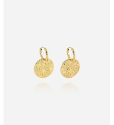 Boucles d’oreilles Théodor  en Acier doré Zag Bijoux