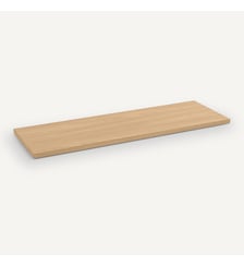 Lot de 2 étagères L110cm plaqué chêne AM.PM