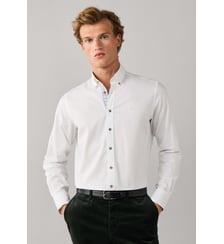 Chemise Coupe Ajustée Flanelle Multi Passepoils Hackett London