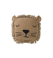Coussin brodé Landscape Lion Nobodinoz