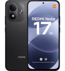 Smartphone Redmi Note 17 5G 128Go Noir Xiaomi