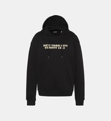 Sweatshirt imprimé cà capuche Schott