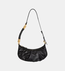 Sac Ebene Hobo en cuir de veau Balmain