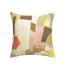 Taie d'oreiller imprimée en percale de coton, CLAY COLLAGE Designers Guild