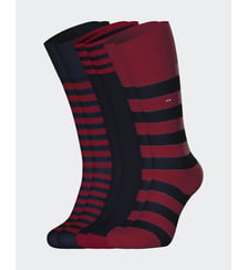 Lot de 3 paires de chaussettes hautes bicolores Eden Park