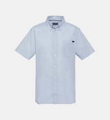 Chemise manches courtes avec poche planquée Schott