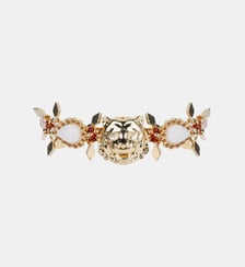 Bracelet de perles et cabochon central tigre CIRKUS Hipanema