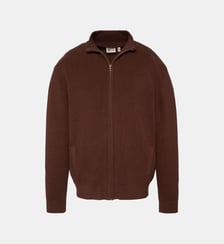 Cardigan en maille texturée Schott