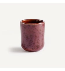 Lot de 4 petites tasses grès émaillé AM.PM