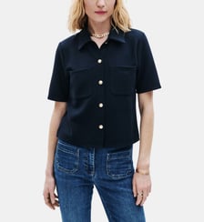 T-shirt tobias - Motif uni - Coupe droite Caroll