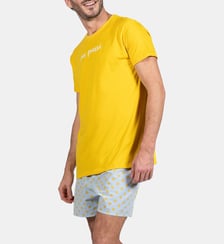 Pyjaméricain en jersey et popeline de coton - Lemon Arthur