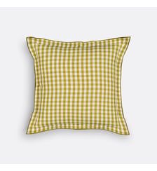 Housse de coussin vichy coton lin La Redoute Interieurs