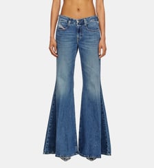 Flare Jeans Low Waist 1970 D-Bleess Diesel
