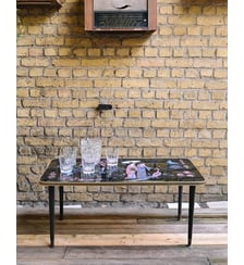 Table basse japonisante Donna N°1527- Produit chiné Debongout