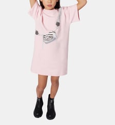 Robe en polaire de coton Marc Jacobs Kids