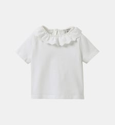 T-shirt col raffiné - Coton biologique Cyrillus
