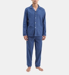 Pyjama boutonné en jersey de coton - Vélo Arthur