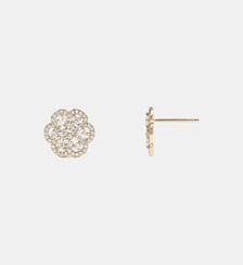 Boucles d'oreilles Flora Or Jaune PIAPARIS