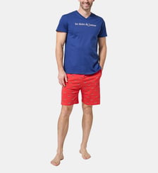 Pyjashort en jersey de coton léger - Les dents de l'amour Arthur