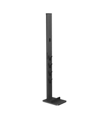 Support de rangement Mural fixation universelle aspirateur balai noir XAVAX