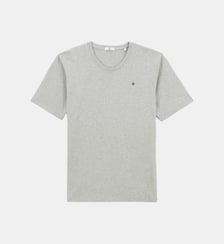 T-shirt col rond Théo en coton Serge Blanco