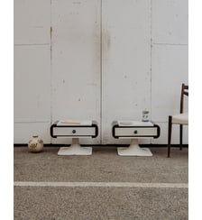 Paire de tables de chevet des années 70 Maïa N°1485- Produit chiné Debongout