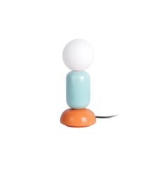 Lampe de Table Firenze Tube - Orange - 11.5x11.5x27cm Leitmotiv