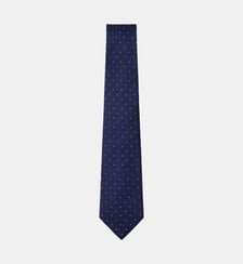 Cravate En Soie Texturée À Pois Hackett London