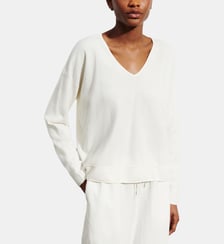 Pull V minimaliste oversized Bompard